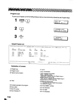 Предварительный просмотр 118 страницы Panasonic Panafax UF-322 User Manual