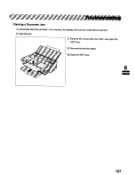 Предварительный просмотр 127 страницы Panasonic Panafax UF-322 User Manual