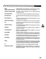 Предварительный просмотр 141 страницы Panasonic Panafax UF-322 User Manual