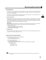 Предварительный просмотр 69 страницы Panasonic Panafax UF-333 User Manual