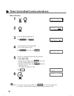 Предварительный просмотр 74 страницы Panasonic Panafax UF-333 User Manual