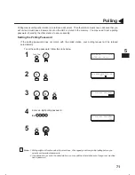 Предварительный просмотр 75 страницы Panasonic Panafax UF-333 User Manual