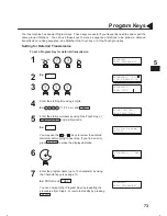 Предварительный просмотр 77 страницы Panasonic Panafax UF-333 User Manual