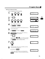 Предварительный просмотр 79 страницы Panasonic Panafax UF-333 User Manual