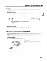 Предварительный просмотр 67 страницы Panasonic PanaFax UF-342 User Manual