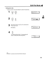 Preview for 93 page of Panasonic PanaFax UF-342 User Manual