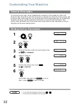 Предварительный просмотр 32 страницы Panasonic Panafax UF-4000 Operating Instructions Manual