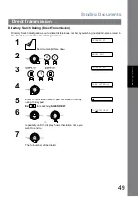 Предварительный просмотр 49 страницы Panasonic Panafax UF-4000 Operating Instructions Manual