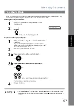 Предварительный просмотр 57 страницы Panasonic Panafax UF-4000 Operating Instructions Manual