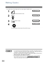 Предварительный просмотр 64 страницы Panasonic Panafax UF-4000 Operating Instructions Manual