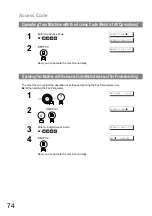 Предварительный просмотр 74 страницы Panasonic Panafax UF-4000 Operating Instructions Manual