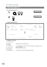 Предварительный просмотр 92 страницы Panasonic Panafax UF-4000 Operating Instructions Manual