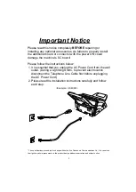 Предварительный просмотр 3 страницы Panasonic Panafax UF-4000 Service Manual