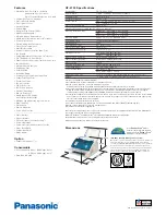 Предварительный просмотр 4 страницы Panasonic Panafax UF-4100 Brochure & Specs