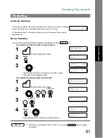 Предварительный просмотр 61 страницы Panasonic Panafax UF-5100 Operating Instructions Manual