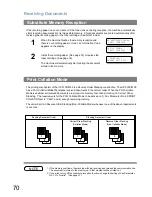 Предварительный просмотр 70 страницы Panasonic Panafax UF-5100 Operating Instructions Manual