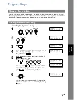 Предварительный просмотр 77 страницы Panasonic Panafax UF-5100 Operating Instructions Manual