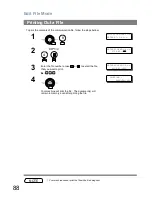 Предварительный просмотр 88 страницы Panasonic Panafax UF-5100 Operating Instructions Manual