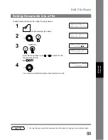 Предварительный просмотр 89 страницы Panasonic Panafax UF-5100 Operating Instructions Manual