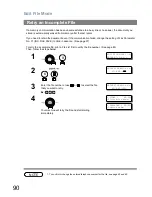 Предварительный просмотр 90 страницы Panasonic Panafax UF-5100 Operating Instructions Manual