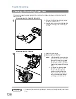 Предварительный просмотр 136 страницы Panasonic Panafax UF-5100 Operating Instructions Manual