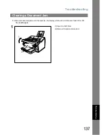 Предварительный просмотр 137 страницы Panasonic Panafax UF-5100 Operating Instructions Manual