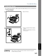 Предварительный просмотр 141 страницы Panasonic Panafax UF-5100 Operating Instructions Manual