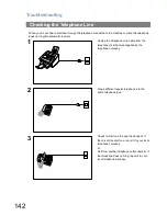 Предварительный просмотр 142 страницы Panasonic Panafax UF-5100 Operating Instructions Manual