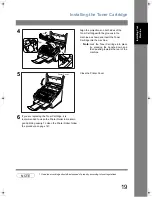 Предварительный просмотр 19 страницы Panasonic Panafax UF-5300 Operating Instructions Manual