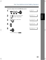 Предварительный просмотр 33 страницы Panasonic Panafax UF-5300 Operating Instructions Manual