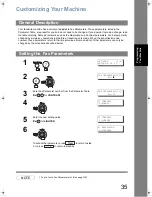 Предварительный просмотр 35 страницы Panasonic Panafax UF-5300 Operating Instructions Manual