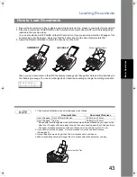 Предварительный просмотр 43 страницы Panasonic Panafax UF-5300 Operating Instructions Manual