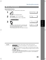 Предварительный просмотр 49 страницы Panasonic Panafax UF-5300 Operating Instructions Manual