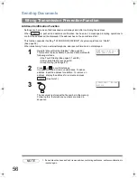 Предварительный просмотр 56 страницы Panasonic Panafax UF-5300 Operating Instructions Manual