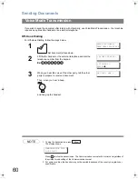 Предварительный просмотр 60 страницы Panasonic Panafax UF-5300 Operating Instructions Manual