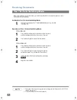 Предварительный просмотр 68 страницы Panasonic Panafax UF-5300 Operating Instructions Manual