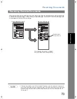 Предварительный просмотр 73 страницы Panasonic Panafax UF-5300 Operating Instructions Manual