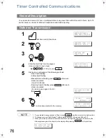 Предварительный просмотр 76 страницы Panasonic Panafax UF-5300 Operating Instructions Manual