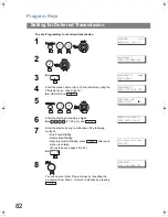 Предварительный просмотр 82 страницы Panasonic Panafax UF-5300 Operating Instructions Manual