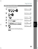 Предварительный просмотр 85 страницы Panasonic Panafax UF-5300 Operating Instructions Manual