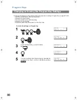 Предварительный просмотр 86 страницы Panasonic Panafax UF-5300 Operating Instructions Manual