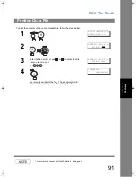 Предварительный просмотр 91 страницы Panasonic Panafax UF-5300 Operating Instructions Manual