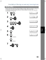 Предварительный просмотр 99 страницы Panasonic Panafax UF-5300 Operating Instructions Manual