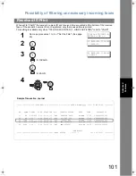 Предварительный просмотр 101 страницы Panasonic Panafax UF-5300 Operating Instructions Manual