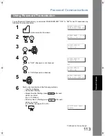 Предварительный просмотр 113 страницы Panasonic Panafax UF-5300 Operating Instructions Manual