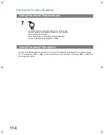 Предварительный просмотр 114 страницы Panasonic Panafax UF-5300 Operating Instructions Manual