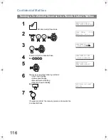 Предварительный просмотр 116 страницы Panasonic Panafax UF-5300 Operating Instructions Manual