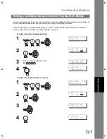 Предварительный просмотр 121 страницы Panasonic Panafax UF-5300 Operating Instructions Manual