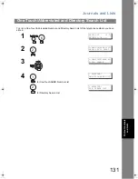 Предварительный просмотр 131 страницы Panasonic Panafax UF-5300 Operating Instructions Manual