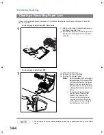 Предварительный просмотр 144 страницы Panasonic Panafax UF-5300 Operating Instructions Manual